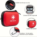 Darrahopens Health & Beauty > Health & Wellbeing > First Aid Kits Red Black first aid kit, 18-in-1, emergency supplies, home first aid, travel first aid, outdoor first aid, Australian first aid, compact first aid, portable medical kit, survival kit