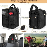 Darrahopens Health & Beauty > Health & Wellbeing > First Aid Kits Survival Tool Kit 43-Piece Emergency Kit Outdoor Survival First Aid Kit Larger - army green - Size 43 - piece set In Australia - Darrahopens