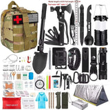 Darrahopens Health & Beauty > Health & Wellbeing > First Aid Kits Survival Tool Kit 43-Piece Emergency Kit Outdoor Survival First Aid Kit Larger - Black - Size 43 - piece set In Australia - Darrahopens