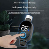 Darrahopens Health & Beauty > Health & Wellbeing > Mobility & Accessibility 2 pack Instant Read Digital Bath Thermometer, Water-Powered Smart Shower Water Thermometer,Bath Essentials