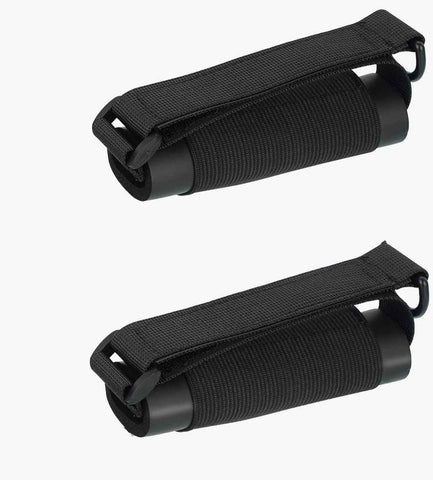 Darrahopens Health & Beauty > Health & Wellbeing > Mobility & Accessibility 2pcs Disabled Eating Aids Utensil Holders Eating Assistance Hand Cuff for Holding Spoon, Fork, Cutlery Adjustable Nylon Gripping Strap for Limited Mobility, Weak Grip,