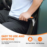 Darrahopens Health & Beauty > Health & Wellbeing > Mobility & Accessibility Car Door Handle for Elderly  3-in-1 Car Handle Assist, 2 Pack Auto Cane Portable Vehicle Support Handle Door Assist Bar, Anti-Slip Design (Orange-2-Pack Car Handle)