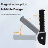 Darrahopens Health & Beauty > Health & Wellbeing > Mobility & Accessibility Doorway Flip Assist Handle, Folding Grab Bar Wall Handles for Seniorsfor The Elderly, Disabled, and People with Limited Mobility, Night time visible fluorescent ring