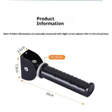 Darrahopens Health & Beauty > Health & Wellbeing > Mobility & Accessibility Doorway Flip Assist Handle, Folding Grab Bar Wall Handles for Seniorsfor The Elderly, Disabled, and People with Limited Mobility, Night time visible fluorescent ring