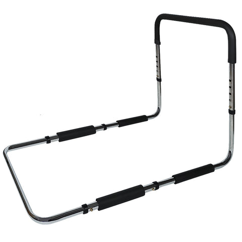 Darrahopens Health & Beauty > Health & Wellbeing > Mobility & Accessibility Equipmed Bed Assist Adjustable Hand Rail Support Aid for Seniors, 125kg Capacity, Bedside with Soft Grip Handle