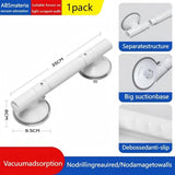 Darrahopens Health & Beauty > Health & Wellbeing > Mobility & Accessibility Shower Handle with Suction Cup Bathroom - Suitable for shower and toilet - Moisture-resistant - Non-slip - Safety handle - Removable - Wall bracket - Handle for the elderly and children - 35 CM