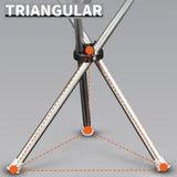 Darrahopens Health & Beauty > Health & Wellbeing > Mobility & Accessibility Stainless Steel Walking Stick with Seat Folding Cane Chair for Travel and Outdoor Use