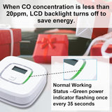 Darrahopens Health & Beauty > Health & Wellbeing > Monitoring & Testing Battery Operated Carbon Monoxide (Co) Detector, En 52091 Certified, Carbon Monoxide Detector With Digital Display
