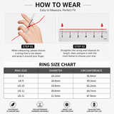 Darrahopens Health & Beauty > Health & Wellbeing > Monitoring & Testing Smart Ring Size 12 (Silver) – Frosted Silver Wellness Tracker with Heart Rate, Blood Oxygen, Sleep, Steps and Mood Monitoring, IP68 Waterproof USB Magnetic Charging Ring In Australia - Darrahopens