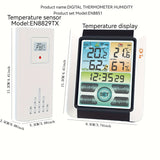 Darrahopens Health & Beauty > Health & Wellbeing > Monitoring & Testing Wireless Weather Station Digital Thermometer with Sensor