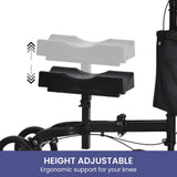 Darrahopens Health & Beauty > Health & Wellbeing Orthonica Steel Frame Foldable Knee Walker Scooter