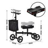 Darrahopens Health & Beauty > Health & Wellbeing Orthonica Steel Frame Foldable Knee Walker Scooter