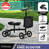 Darrahopens Health & Beauty > Health & Wellbeing Orthonica Steel Frame Foldable Knee Walker Scooter