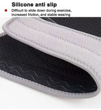 Darrahopens Health & Beauty > Health & Wellbeing > Protective Equipment 2 Pack Grey Thick EVA Foam Knee Pads Anti-Slip Breathable Sponge Knee Guards for Gardening Flooring Dance Volleyball & Work Impact Protection(Size M)