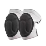 Darrahopens Health & Beauty > Health & Wellbeing > Protective Equipment 2 Pack Grey Thick EVA Foam Knee Pads Anti-Slip Breathable Sponge Knee Guards for Gardening Flooring Dance Volleyball & Work Impact Protection(Size M)
