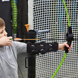 Darrahopens Health & Beauty > Health & Wellbeing > Protective Equipment 2X Archery Arm Guard Finger Guard Protective Gear For Practice Openwork