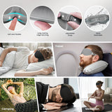 Darrahopens Health & Beauty > Health & Wellbeing > Protective Equipment 3D Sleep Mask with Nose Rest, Designed for Side Sleepers, Total Blackout 3D Sleep Mask, Unisex, Night Eye Cover, Soft & Breathable Eye Mask, Zero-Pressure Relaxing Sleep Mask for Night Use (Black)