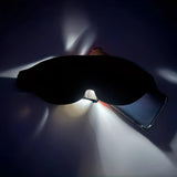 Darrahopens Health & Beauty > Health & Wellbeing > Protective Equipment 3D Sleep Mask with Nose Rest, Designed for Side Sleepers, Total Blackout 3D Sleep Mask, Unisex, Night Eye Cover, Soft & Breathable Eye Mask, Zero-Pressure Relaxing Sleep Mask for Night Use (Black)