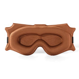 Darrahopens Health & Beauty > Health & Wellbeing > Protective Equipment 3pc 6D Contoured Zero-Pressure Sleep Mask - 360 Light Blocking Eye Mask with Adjustable Strap(Camel)