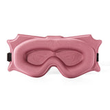 Darrahopens Health & Beauty > Health & Wellbeing > Protective Equipment 3pc 6D Contoured Zero-Pressure Sleep Mask - 360 Light Blocking Eye Mask with Adjustable Strap(Pink)