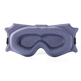 Darrahopens Health & Beauty > Health & Wellbeing > Protective Equipment 3pc 6D Contoured Zero-Pressure Sleep Mask - 360 Light Blocking Eye Mask with Adjustable Strap(Purple)