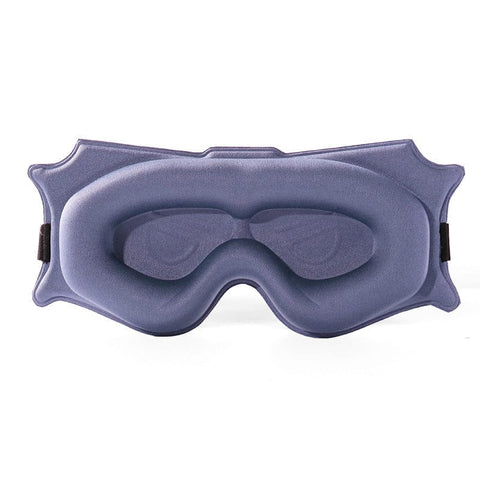 Darrahopens Health & Beauty > Health & Wellbeing > Protective Equipment 3pc 6D Contoured Zero-Pressure Sleep Mask - 360 Light Blocking Eye Mask with Adjustable Strap(Purple)