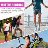 Darrahopens Health & Beauty > Health & Wellbeing > Protective Equipment 5 Pairs Black Patellar Tendon Silicone Stabilizer Knee Straps for Running and Basketball, Breathable Elastic Support Bands for Local Active Individuals