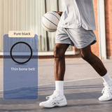 Darrahopens Health & Beauty > Health & Wellbeing > Protective Equipment 5 Pairs Black Patellar Tendon Silicone Stabilizer Knee Straps for Running and Basketball, Breathable Elastic Support Bands for Local Active Individuals