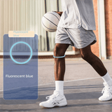 Darrahopens Health & Beauty > Health & Wellbeing > Protective Equipment 5 Pairs Light blue Patellar Tendon Silicone Stabilizer Knee Straps for Running and Basketball, Breathable Elastic Support Bands for Local Active Individuals