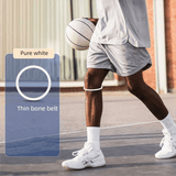 Darrahopens Health & Beauty > Health & Wellbeing > Protective Equipment 5 Pairs White Patellar Tendon Silicone Stabilizer Knee Straps for Running and Basketball, Breathable Elastic Support Bands for Local Active Individuals