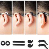 Darrahopens Health & Beauty > Health & Wellbeing > Protective Equipment Anti-slip ear cushions for glasses - Frames - Anti-fall ear cushions - Ear hook connectors - 24 pairs