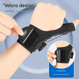 Darrahopens Health & Beauty > Health & Wellbeing > Protective Equipment Black Adjustable Thumb Brace with Dial System - Wrist & Thumb Stabilizer for Pain Relief