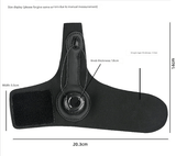 Darrahopens Health & Beauty > Health & Wellbeing > Protective Equipment Black Adjustable Thumb Brace with Dial System - Wrist & Thumb Stabilizer for Pain Relief
