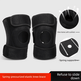 Darrahopens Health & Beauty > Health & Wellbeing > Protective Equipment Black Upgraded Sport Knee Pads with Dual Spring Support and Shock Absorption for Basketball Cycling and Training Stabilizing Joint Compression for Local Athletes