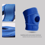 Darrahopens Health & Beauty > Health & Wellbeing > Protective Equipment Blue Upgraded Sport Knee Pads with Dual Spring Support and Shock Absorption for Basketball Cycling and Training Stabilizing Joint Compression for Local Athletes