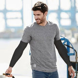 Darrahopens Health & Beauty > Health & Wellbeing > Protective Equipment Cuffs - 2 pieces - sun protection cuffs - arm protectors - UV protection - black and white