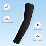 Darrahopens Health & Beauty > Health & Wellbeing > Protective Equipment Cuffs - 2 pieces - sun protection cuffs - arm protectors - UV protection - black and white