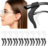 Darrahopens Health & Beauty > Health & Wellbeing > Protective Equipment Earplugs for glasses - 32 pieces - Silicone earhooks - Behind-the-ear glasses clips - Non-slip, drop-resistant silicone earhooks for glasses, sunglasses and reading glasses