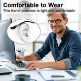 Darrahopens Health & Beauty > Health & Wellbeing > Protective Equipment Earplugs for glasses - 32 pieces - Silicone earhooks - Behind-the-ear glasses clips - Non-slip, drop-resistant silicone earhooks for glasses, sunglasses and reading glasses