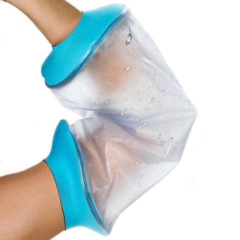 Darrahopens Health & Beauty > Health & Wellbeing > Protective Equipment Elbow Waterproof Shower Sleeve for Adults – Reusable Cast Protector for Arm, Forearm & Elbow During Bathing or Water Activities (Blue)