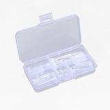 Darrahopens Health & Beauty > Health & Wellbeing > Protective Equipment Eyeglass Sun Glasses Optical Repair Tool Screw Nut Nose Pad Assortment Set Kit