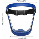 Darrahopens Health & Beauty > Health & Wellbeing > Protective Equipment Face Shield, Transparent Protective Full Face Shield, Clear Face Shields, Eye Protection, Full Coverage Personal