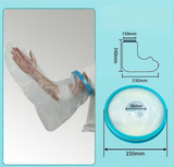 Darrahopens Health & Beauty > Health & Wellbeing > Protective Equipment Full Arm Waterproof Shower Sleeve for Kids – Reusable Cast Protector for Hand, Wrist, Elbow & Forearm During Bathing or Water Activities (Blue)