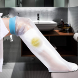 Darrahopens Health & Beauty > Health & Wellbeing > Protective Equipment Full Leg Waterproof Shower Sleeve for Adults – Reusable Cast Protector for Foot, Ankle & Lower Leg During Bathing or Water Activities (Blue)