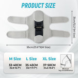 Darrahopens Health & Beauty > Health & Wellbeing > Protective Equipment Knee Assistive Brace with Carbon Steel Spring Support – Breathable Perforated Sleeve, Adjustable Straps, Joint Stabilization & Pain Relief for Walking, Running, Hiking, Rehabilitation; Unisex Design for Men & Women (Grey)