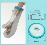 Darrahopens Health & Beauty > Health & Wellbeing > Protective Equipment Lower Arm Waterproof Shower Sleeve for Kids – Reusable Cast Protector for Wrist, Forearm & Hand During Bathing or Water Activities (Blue)