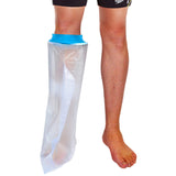 Darrahopens Health & Beauty > Health & Wellbeing > Protective Equipment Lower Leg Waterproof Cast Cover for Adults – Reusable Shower Protector for Calf, Ankle & Foot During Bathing or Water Activities (Blue)