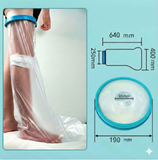 Darrahopens Health & Beauty > Health & Wellbeing > Protective Equipment Lower Leg Waterproof Shower Sleeve for Kids – Reusable Cast Protector for Calf, Ankle & Foot During Bathing or Water Activities (Blue)