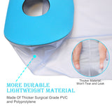 Darrahopens Health & Beauty > Health & Wellbeing > Protective Equipment Lower Leg Waterproof Shower Sleeve for Kids – Reusable Cast Protector for Calf, Ankle & Foot During Bathing or Water Activities (Blue)