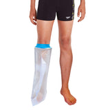 Darrahopens Health & Beauty > Health & Wellbeing > Protective Equipment Lower Leg Waterproof Shower Sleeve for Kids – Reusable Cast Protector for Calf, Ankle & Foot During Bathing or Water Activities (Blue)
